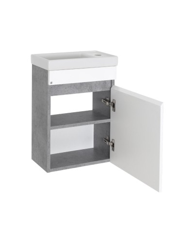 Ронда - 40 Тумба подвесная прямая / раковина