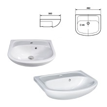 Элегия - 45 Тумба напольная прямая (ПВХ) / раковина