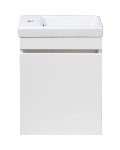 Тумба под раковину Style Line Compact 40 Люкс СС-00000248 подвесная Белая
