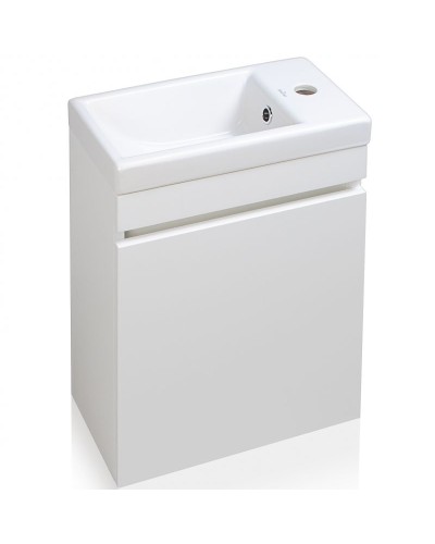 Тумба под раковину Style Line Compact 40 Люкс СС-00000248 подвесная Белая
