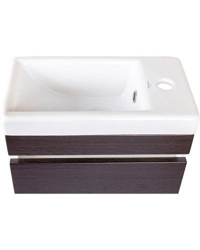 Тумба под раковину Style Line Compact 40 Люкс СС-00000417 подвесная Венге