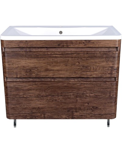 Тумба под раковину Style Line Атлантика 100 Люкс Plus ЛС-00000614 Старое дерево