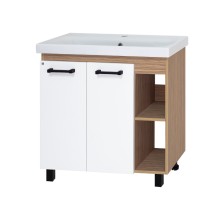Крафт - 80 Тумба напольная 2 дв. / раковина