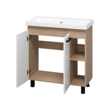 Крафт - 80 Тумба напольная 2 дв. / раковина