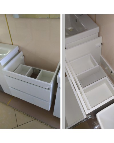 Енисей - 60 тумба подвесная 2 ящ. / раковина