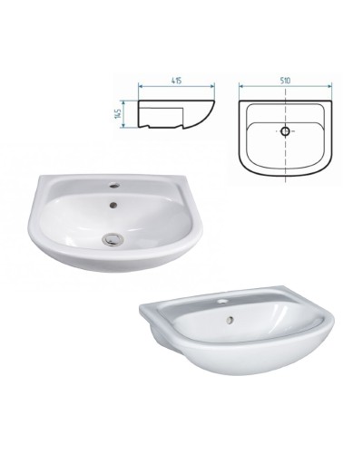 Элегия - 50 Тумба напольная/ раковина