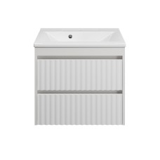 BALATON - 65 Тумба подвесная с 2 ящ., белый / раковина