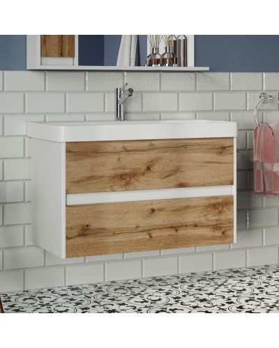 Адриана - 90 Тумба подвесная с 2 ящ. / раковина