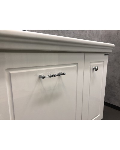 Тумба с раковиной Comforty Палини 100 00004148011 подвесная Белый глянец