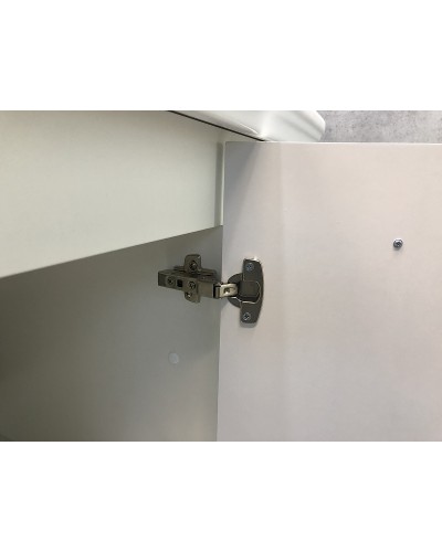 Тумба с раковиной Comforty Палини 100 00004148011 подвесная Белый глянец