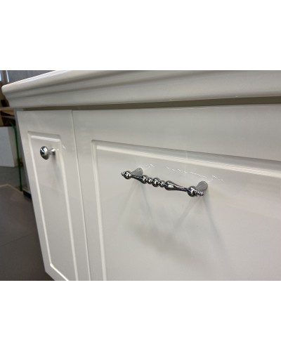 Тумба с раковиной Comforty Палини 100 00004148011 подвесная Белый глянец