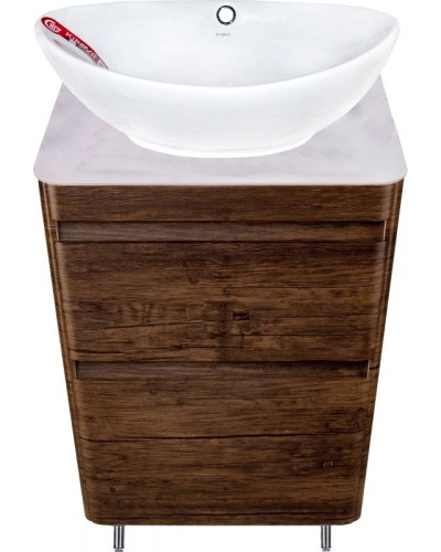 Тумба под раковину Style Line Атлантика Люкс Plus 60 СС-00002207 Старое дерево