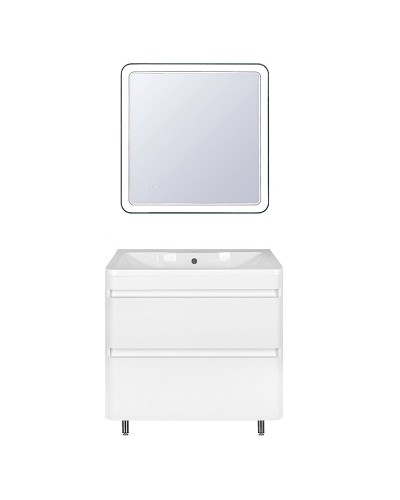 Тумба под раковину Style Line Атлантика Люкс Plus 60 СС-00002208 Антискрейч