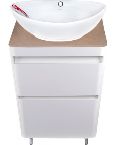 Тумба под раковину Style Line Атлантика Люкс Plus 60 СС-00002208 Антискрейч