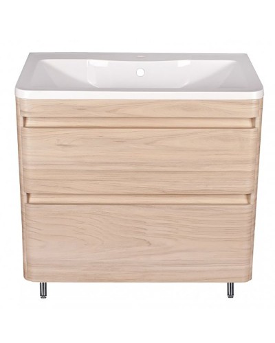 Тумба под раковину Style Line Атлантика Люкс Plus 60 СС-00002216 Ясень перламутр