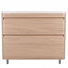 Тумба под раковину Style Line Атлантика Люкс Plus 60 СС-00002216 Ясень перламутр