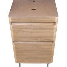 Тумба под раковину Style Line Атлантика Люкс Plus 60 СС-00002216 Ясень перламутр