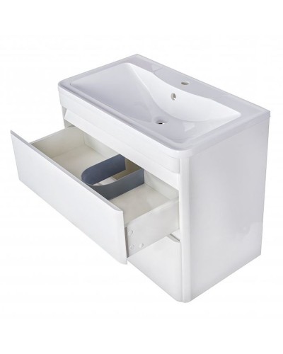 Тумба под раковину Style Line Атлантика Люкс Plus 60 СС-00002206 подвесная Антискрейч