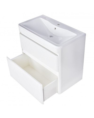 Тумба под раковину Style Line Атлантика Люкс Plus 60 СС-00002206 подвесная Антискрейч