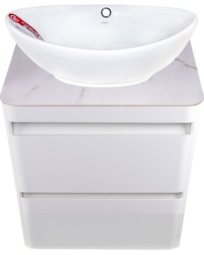 Тумба под раковину Style Line Атлантика Люкс Plus 60 СС-00002206 подвесная Антискрейч