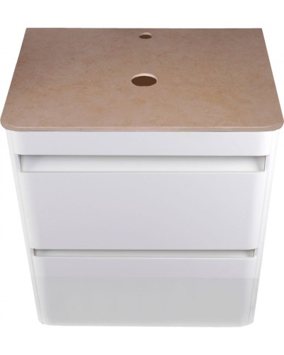 Тумба под раковину Style Line Атлантика Люкс Plus 60 СС-00002206 подвесная Антискрейч