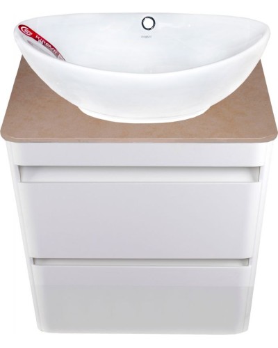 Тумба под раковину Style Line Атлантика Люкс Plus 60 СС-00002206 подвесная Антискрейч