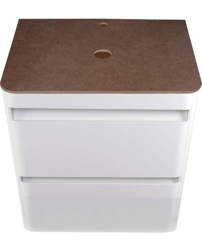 Тумба под раковину Style Line Атлантика Люкс Plus 60 СС-00002206 подвесная Антискрейч