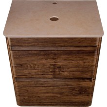 Тумба под раковину Style Line Атлантика Люкс Plus 60 СС-00002205 подвесная Старое дерево