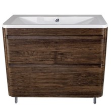 Тумба под раковину Style Line Атлантика Люкс Plus 90 СС-00002211 Старое дерево