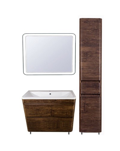 Тумба под раковину Style Line Атлантика Люкс Plus 90 СС-00002211 Старое дерево