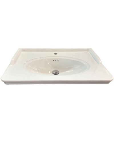 Тумба с раковиной Comforty Неаполь 65 00004148729 подвесная Белый глянец