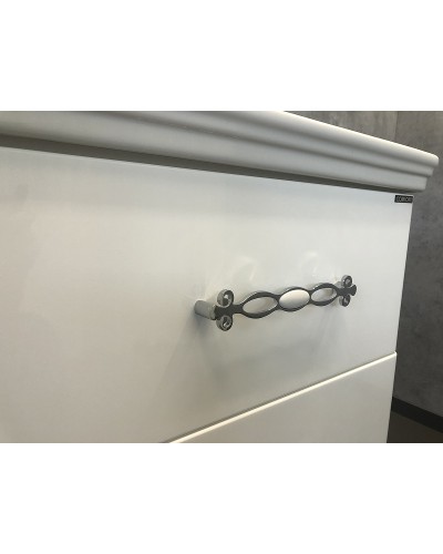 Тумба с раковиной Comforty Неаполь 65 00004148729 подвесная Белый глянец