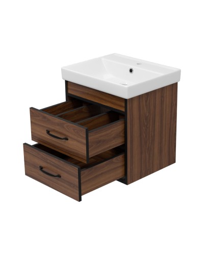 Кедр - 50 Тумба подвесная с 2 ящ. / раковина