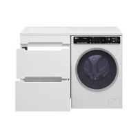 Байкал - 55 Тумба под стиральную машину 2 ящ .ПВХ / раковина левая