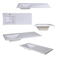 Байкал - 55 Тумба под стиральную машину 2 ящ .ПВХ / раковина левая