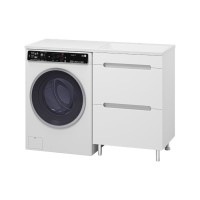 Байкал - 55 Тумба под стиральную машину 2 ящ .ПВХ / раковина правая