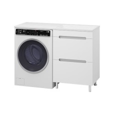 Байкал - 55 Тумба под стиральную машину 2 ящ .ПВХ / раковина правая