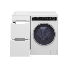 Байкал - 40 Тумба под стиральную машину 2 ящ .ПВХ / раковина левая