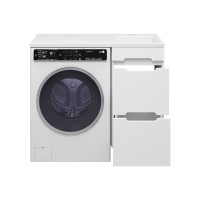 Байкал - 40 Тумба под стиральную машину 2 ящ .ПВХ / раковина правая