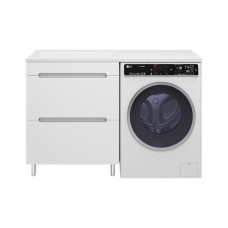 Байкал - 70 Тумба под стиральную машину 2 ящ .ПВХ / раковина левая