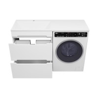 Байкал - 70 Тумба под стиральную машину 2 ящ .ПВХ / раковина левая