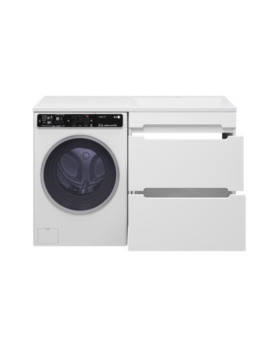 Байкал - 70 Тумба под стиральную машину 2 ящ .ПВХ / раковина правая