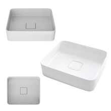 Манго - 65 Тумба подвесная 1 ящ белая эмаль глянец / раковина