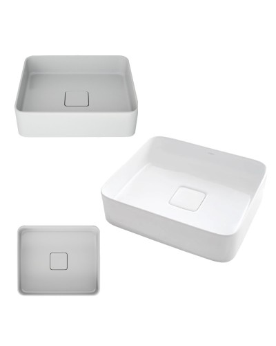 Манго - 65 Тумба подвесная 1 ящ белая эмаль глянец / раковина