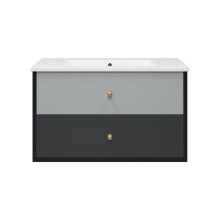 Кристиан -100 Тумба подвесная с 2 ящ. / раковина