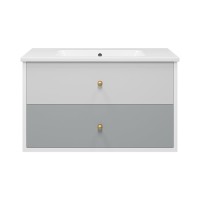 Анастейша -100 Тумба подвесная с 2 ящ. / раковина