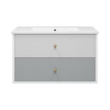 Анастейша -100 Тумба подвесная с 2 ящ. / раковина