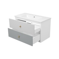 Анастейша -100 Тумба подвесная с 2 ящ. / раковина