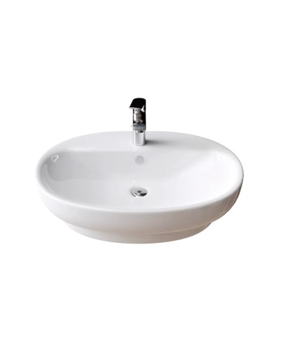 SAVOY - 80 Тумба подвесная с 1 ящ. черный / раковина