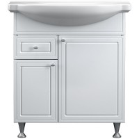 Тумба с раковиной Damixa RedBlu Palace One 75 M41-FSX0753WG-WCC075 Белая